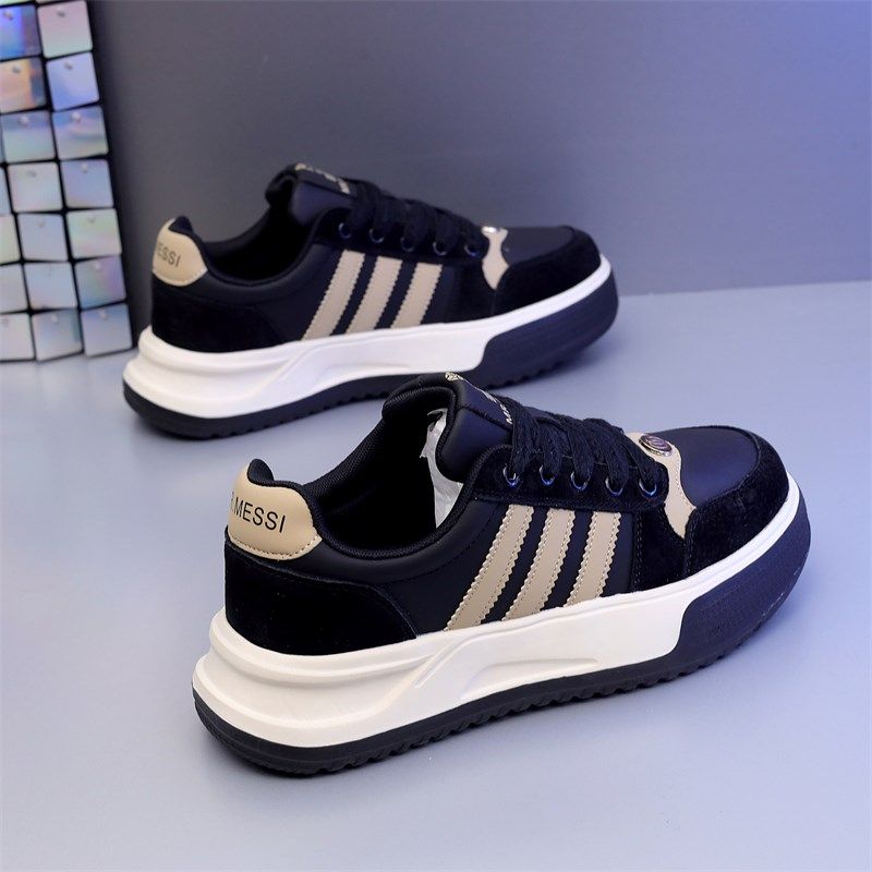 厚底德训鞋男鞋2024春季新款爆款百搭潮软底运动休闲板鞋男女板鞋,流行男鞋,德训鞋,淘宝优惠券,粉丝福利购,淘宝优惠卷