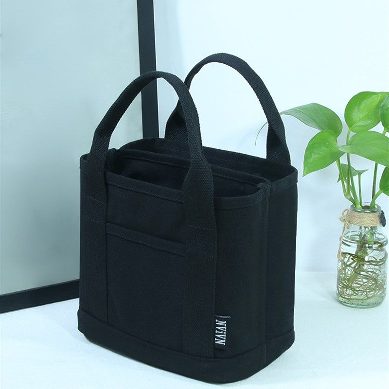 新款时尚白色上班手提小帆布包定制学生日韩O版手拎便当水桶布袋,箱包皮具/热销女包/男包,时尚帆布包,淘宝优惠券,粉丝福利购,淘宝优惠卷