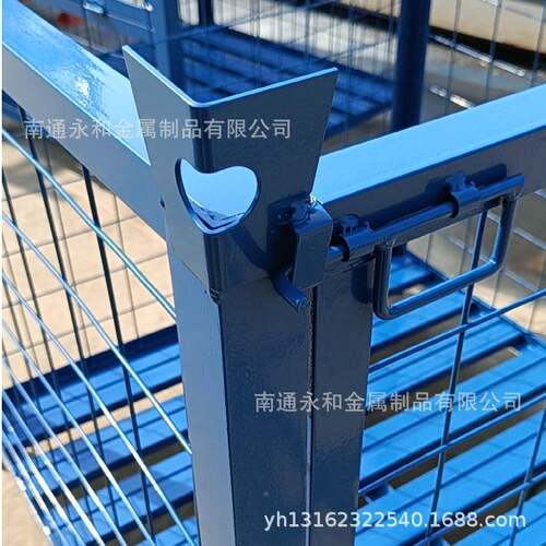 苏州物料框金周转筐网不框铁框仓属储笼（1100轮带）