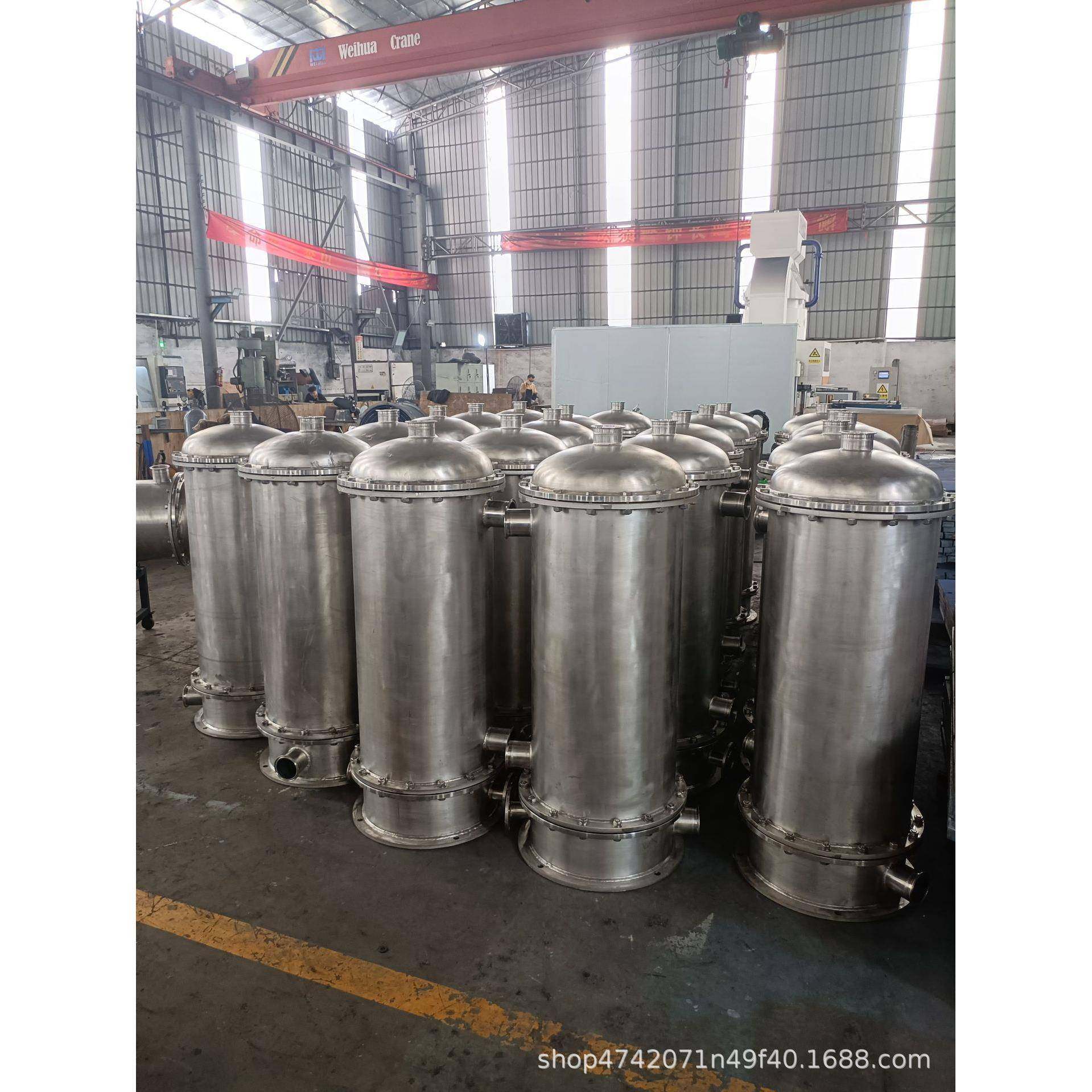 不锈钢器列管式热交换器不锈钢管式冷却器壳管式换热冷凝器,机械设备,节能设备,淘宝优惠券,粉丝福利购,淘宝优惠卷