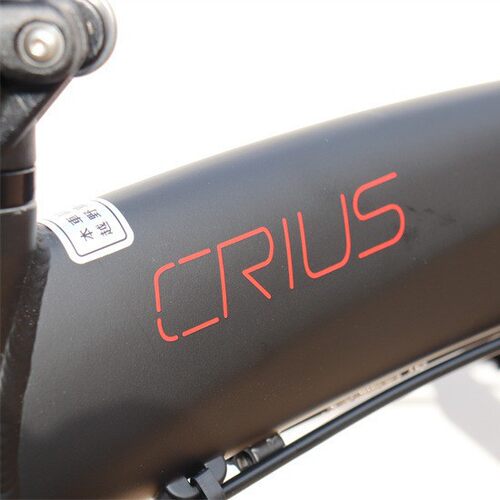 CRIUS  海豚碟刹十速 黑武士 折叠自行车 折叠车
