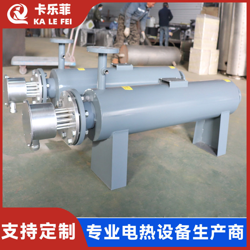 耐酸碱和腐蚀电加热器 不锈钢管道加热器 高温压缩空气电发热器