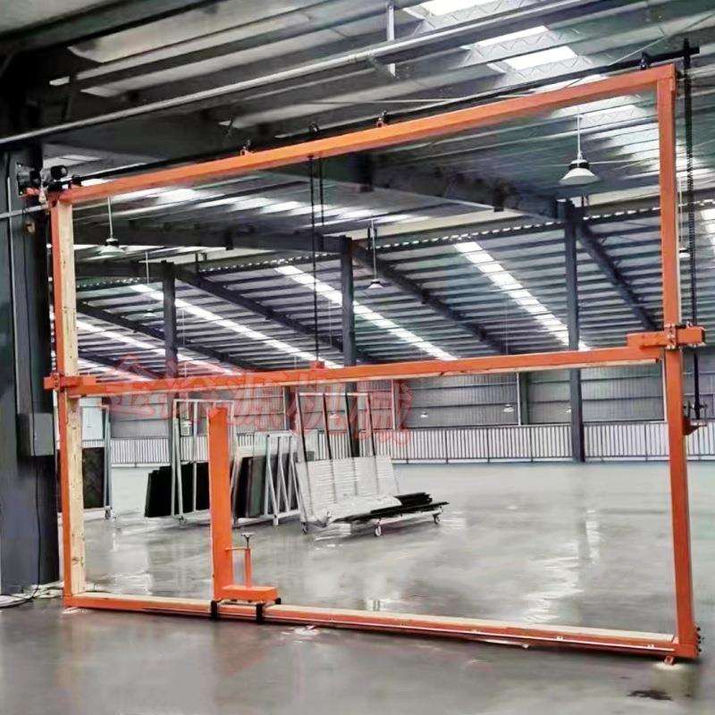 拉门衣柜艺术门吊趟门门窗4x6米单工位双工位断桥铝门窗调试架子