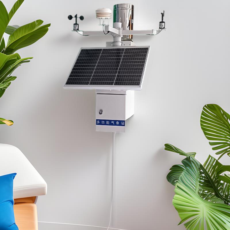 气象站环境监测系统气象仪器风速表气压计风速仪雨量器农业百叶盒