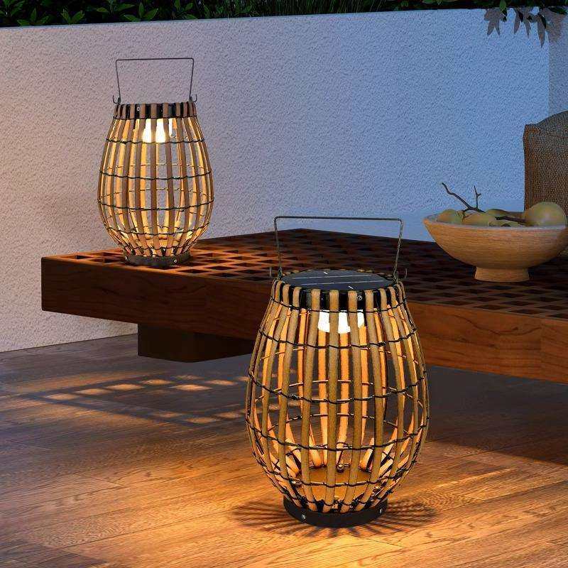 太阳能草坪灯户外防水别墅庭院观景手提藤编灯装饰室外露台氛围灯,3C数码配件,USB灯,淘宝优惠券,粉丝福利购,淘宝优惠卷
