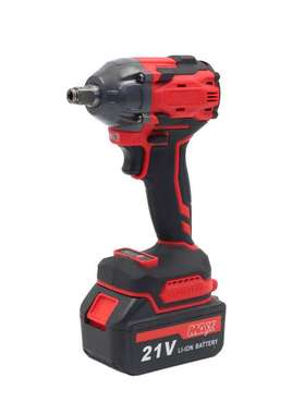 21VF红色双用扳手电动扳手锂电充电冲击汽车修脚手架子工木工320N