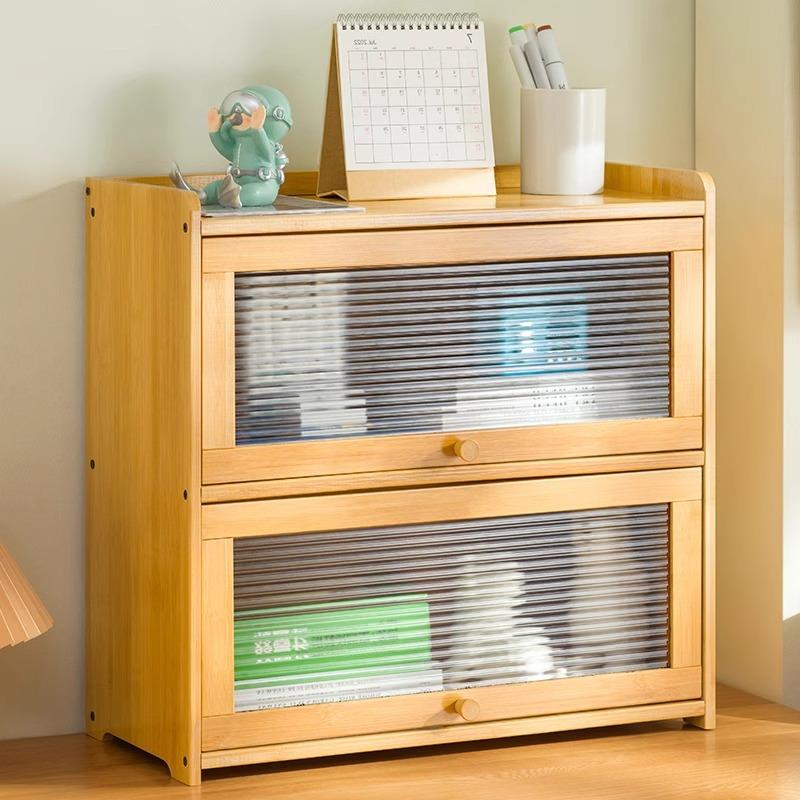 简易书架桌面书柜儿童阅读区绘本架靠墙置物架客厅家用收纳储物架