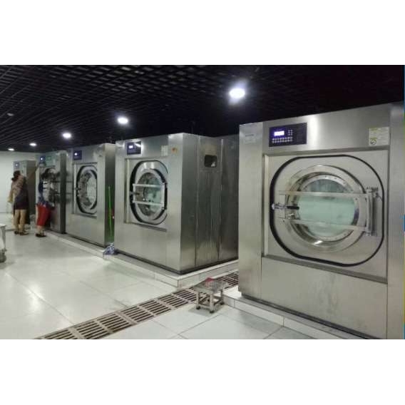 大功率宾馆酒店布草清洗设备大型服装水洗厂专用工业洗衣机100kg