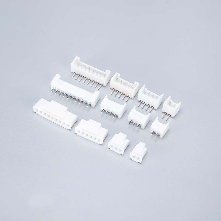 供应XHS带扣2.5mm胶壳插头连接器接插件公壳XHS-2Y-3P-4P-5P