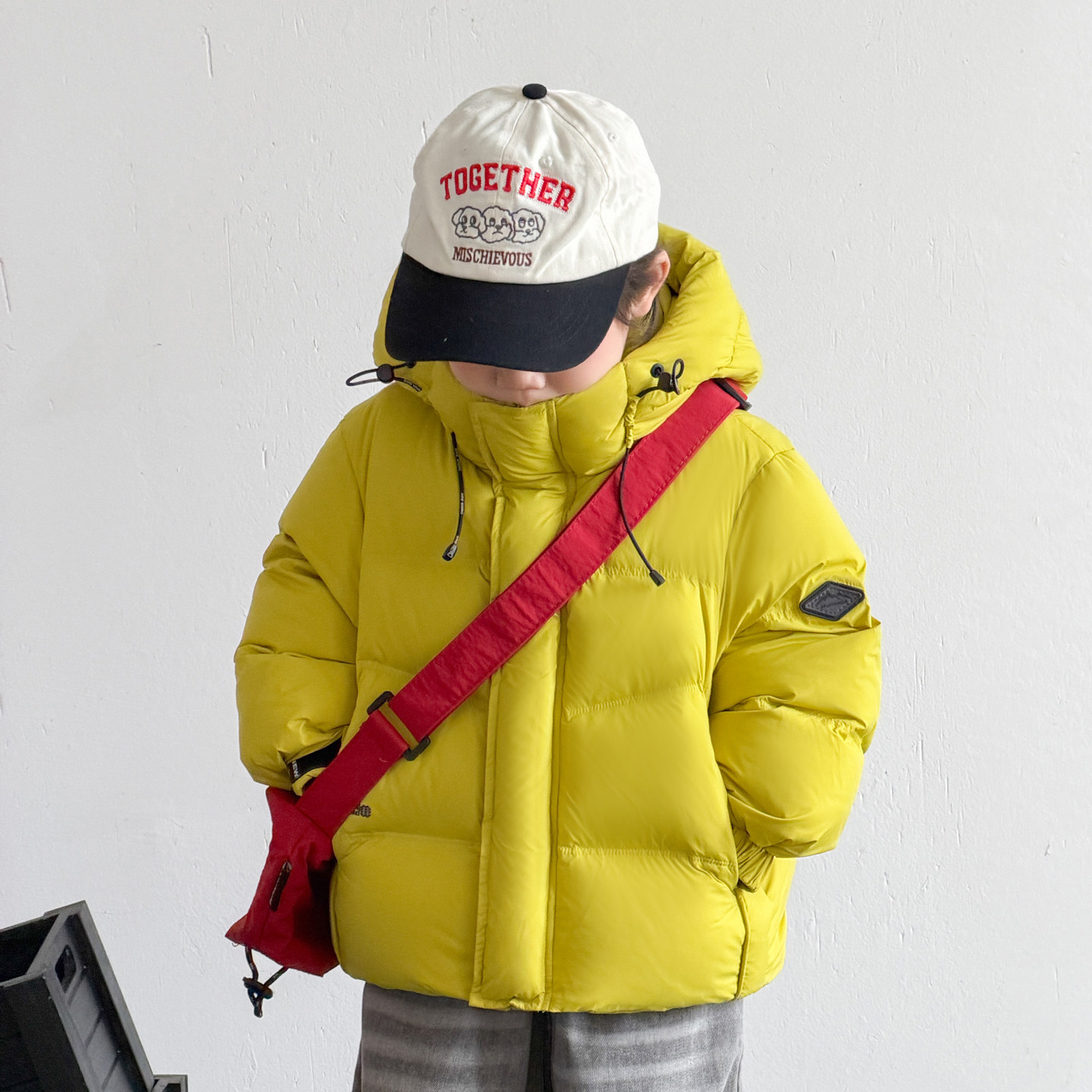 巴童巴拉儿童羽绒服男童加厚冬季新款三防极寒中小童宝宝鸭绒外套