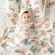 米苏竹纤维双层纱毯子盖毯婴幼儿包巾宝宝浴巾儿童纱布毯毛巾被夏