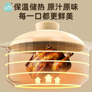 耐高温干烧不裂家用大容量炖锅煤气灶专用商用砂锅汤煲陶瓷沙石锅