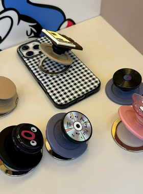 Kick Out站立磁吸支架泡泡折叠气囊支点二合一MagSafe手机通用