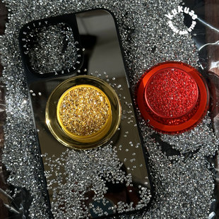 kuku黄华子磁吸气囊白昼黑夜红华子pps泡泡苹果可拆卸气囊支架