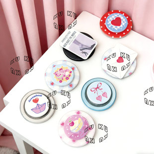 Something情人节甜磁吸怦然心动气囊手机支架INS情书啪嗒泡泡pps