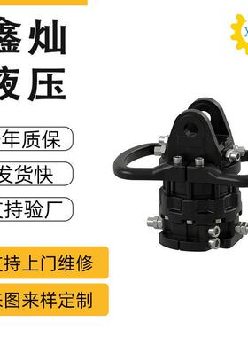 宁波厂家供应DRB-60F-2系列6吨 抓木机抓钢机伐木机法兰旋转马达