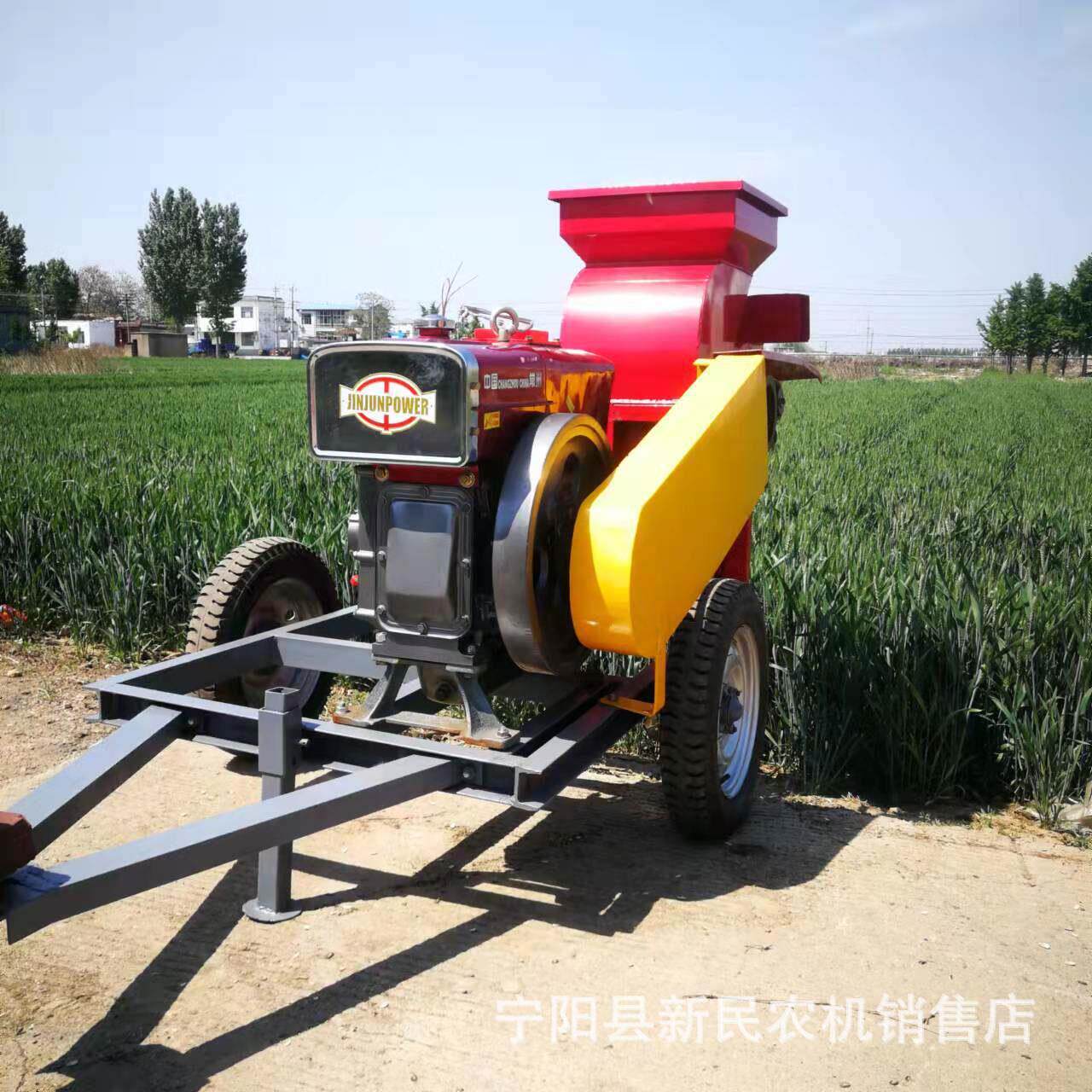 850玉米脱粒机打玉米粒的机器出口玉米脱粒机可木箱铁架包装