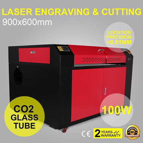 司豪KH9060激光雕刻机CO2激光切割机广告图案非金属材料切割机器