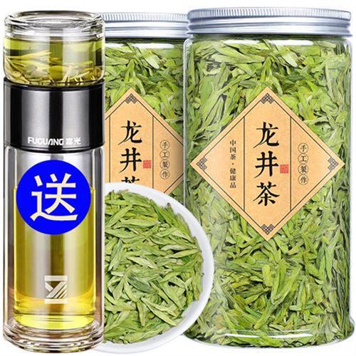 2023年新茶正宗明前龙井茶特级茶叶杭州区绿茶春茶散装罐装500g