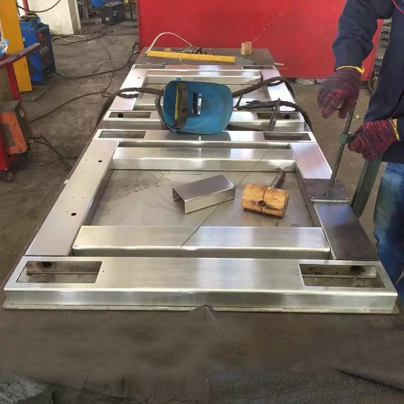 304不锈钢地磅秤1-3吨化工称重电子地磅2t防水小磅秤加厚磅称3吨