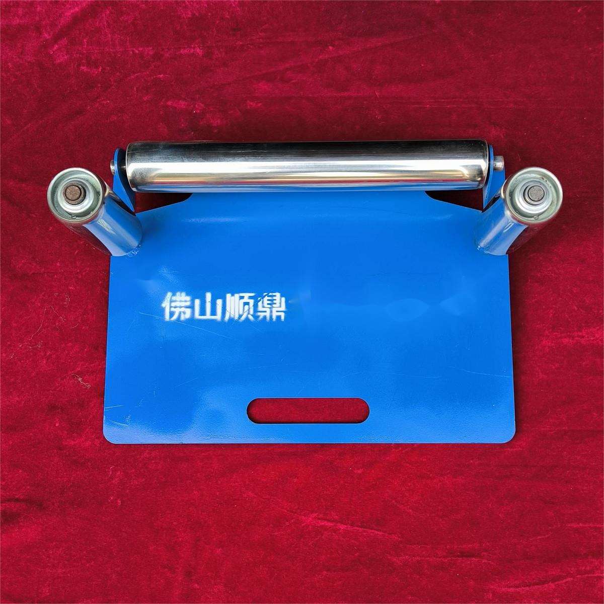 可铁板金属棒料铝材装卸搬运省力滚筒滑轮架