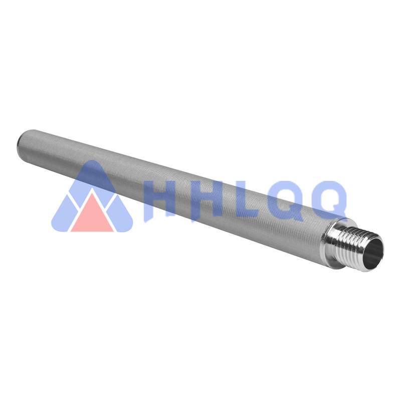 真空上料机呼吸器过滤网不锈钢烧结网高温气体过滤304烧结过滤芯