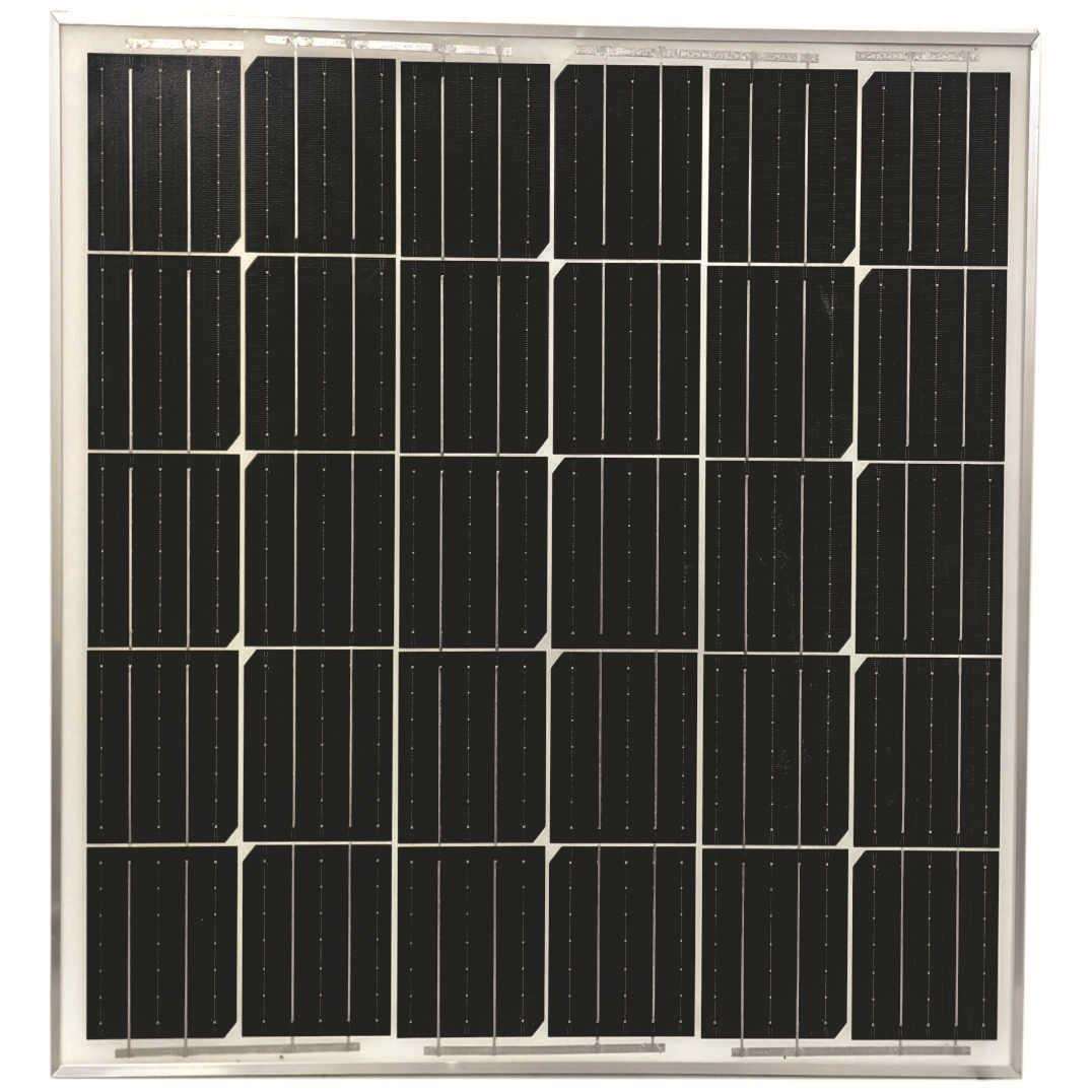 单晶硅 太阳能板 带反接 带电源线 18V 50W