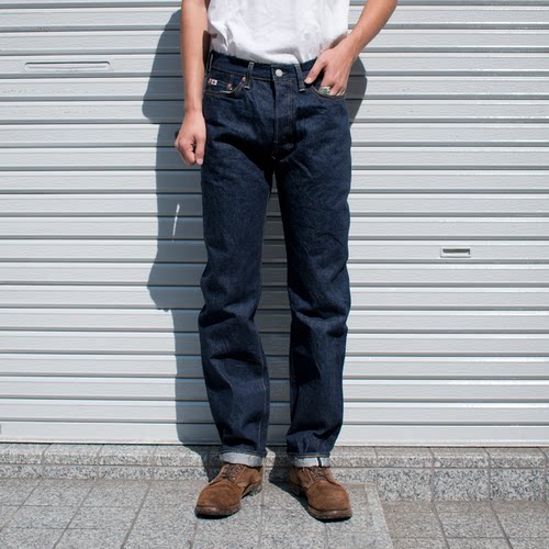 Denimio日本Studio D’Artisan小猪SD-800天然靛蓝修身锥形牛仔裤