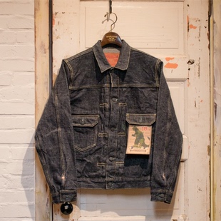 日本Studio D’Artisan小猪GZ-011哥斯拉18盎司二代牛仔夹克