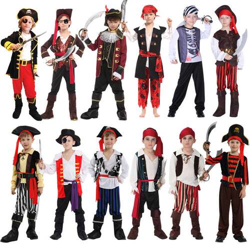 Halloween children's pirate Stage dance pirate costume