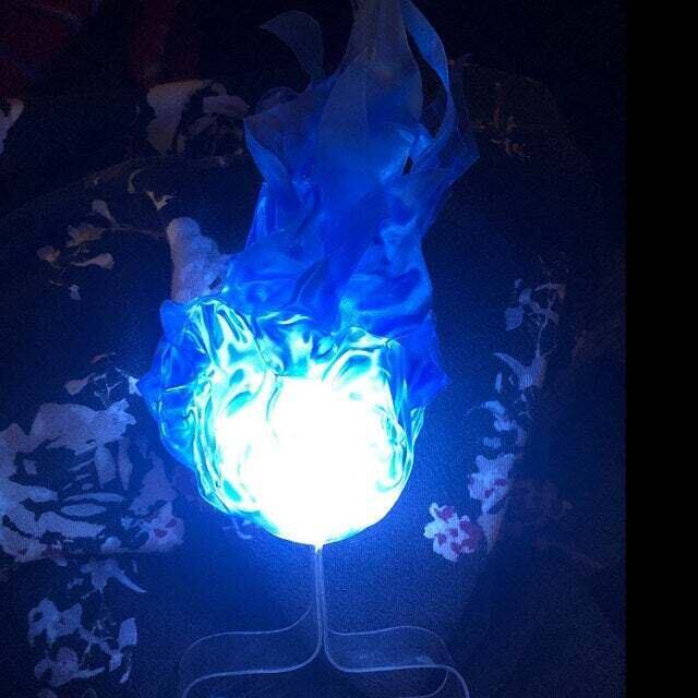 Halloween Floating Fireball Prop万圣节浮动火球派对道具