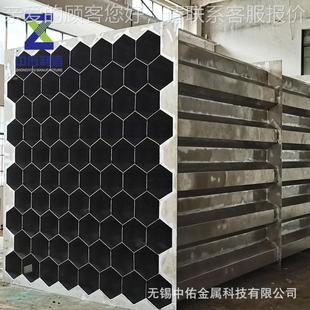 不锈666钢阳极管模家热电厂除尘阳极块窝湿式 电除尘厂蜂管2205阳