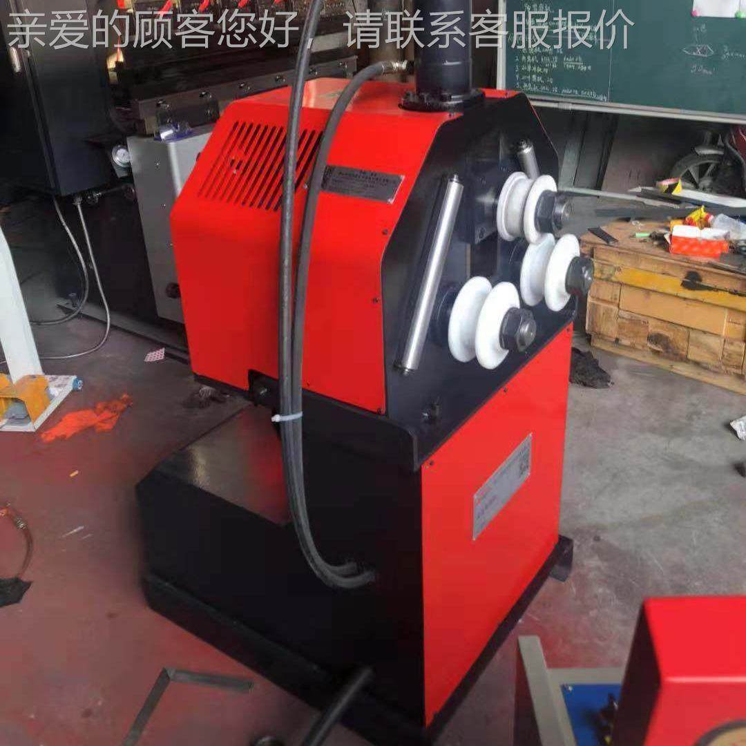 佛山曼哈特 M厂HT200控落地式立体圈数圆台机滚弯机H工直发角铁型
