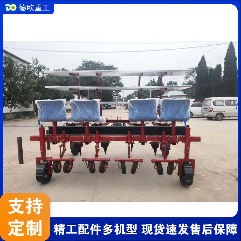 后置式蔬果苗木移栽机块状种子瓜果苗栽植机农用大棚秧苗移栽机