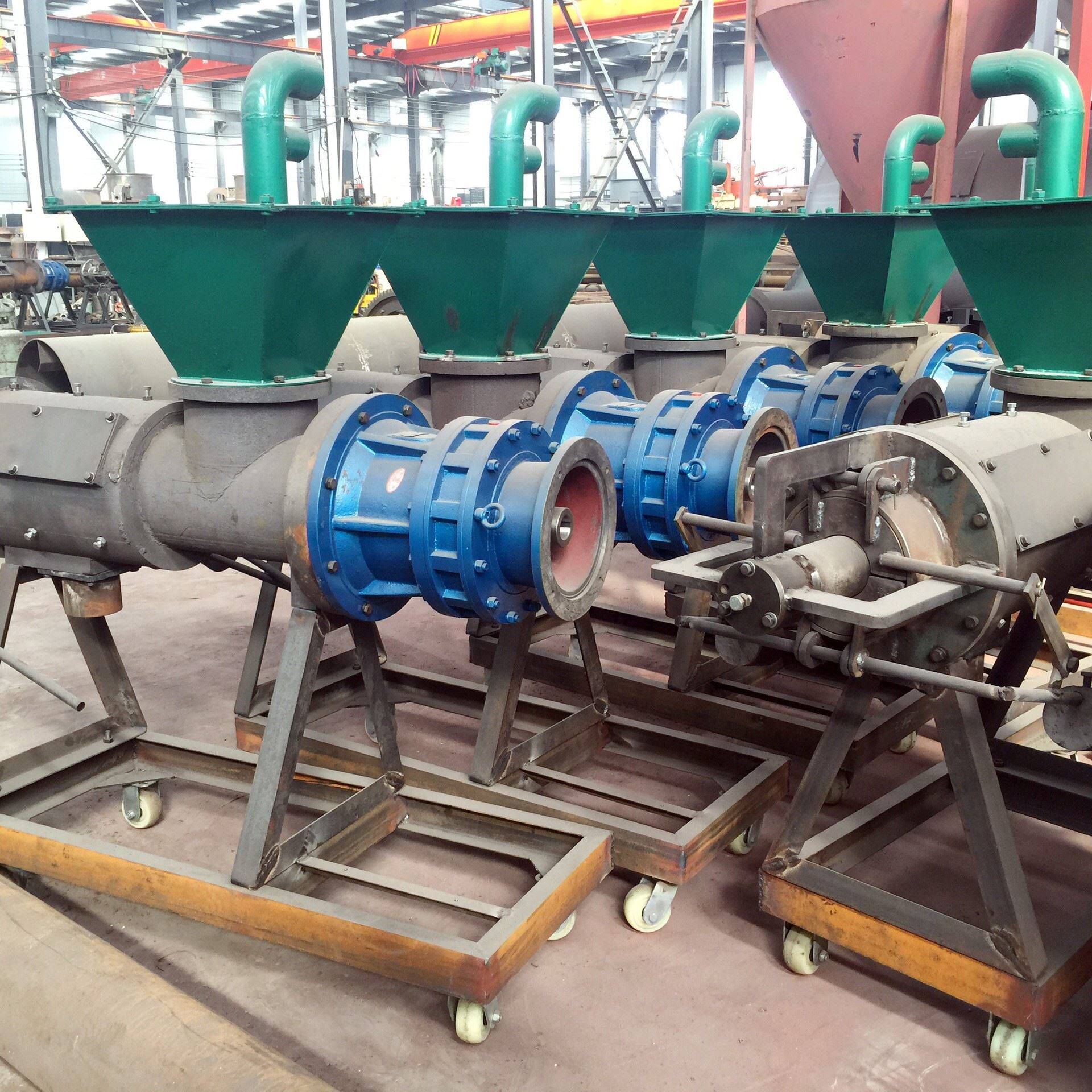 粪便干湿脱水机螺旋挤压式鸡粪脱水机电动干湿两用粪便分离机