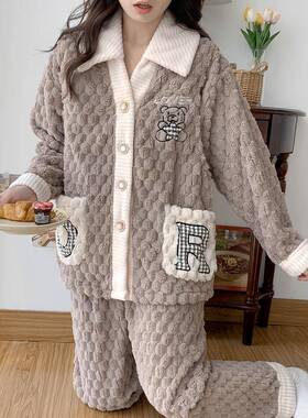 加肥加大码2XR088600斤加加绒季月子服1冬厚产后哺乳2月份孕妇住