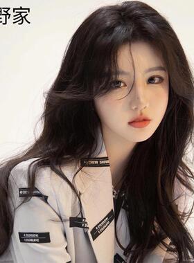 假发女长卷发大波发轻薄蕾红丝网浪假OBR发蓬松自然真人丝时尚全