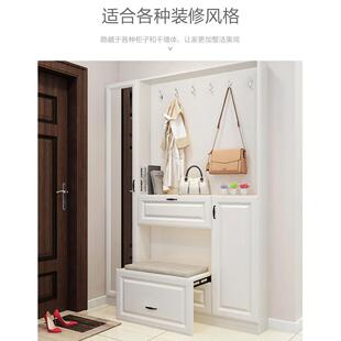 折叠换鞋隐气撑上凳缓冲玄关椅壁无品牌/挂挂墙门口关凳玄轨道五