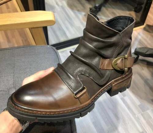 Martin Chelsea Boots For Men Winter Walking Shoes 39-48男靴