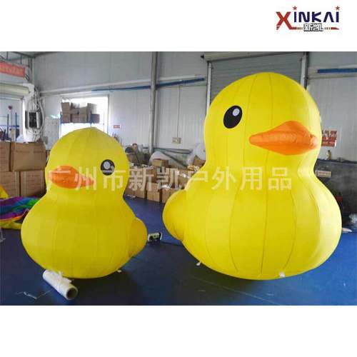 厂家  充气大黄鸭子模型 广告促销礼品充气模型