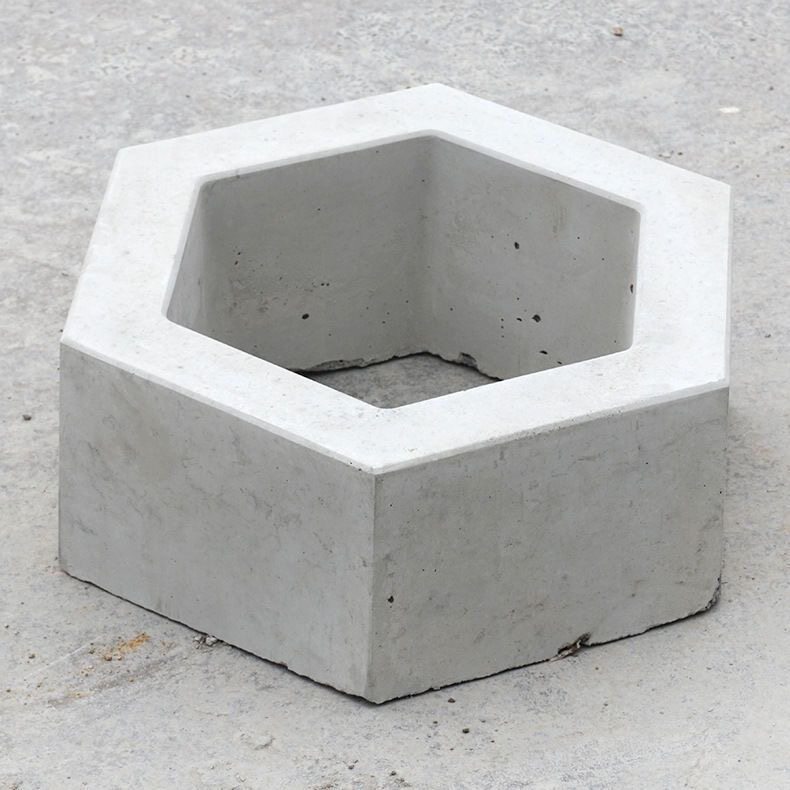 宁夏水泥六棱砖连锁块三孔六角砖六角砖六棱砖水泥挡土水泥护坡砖