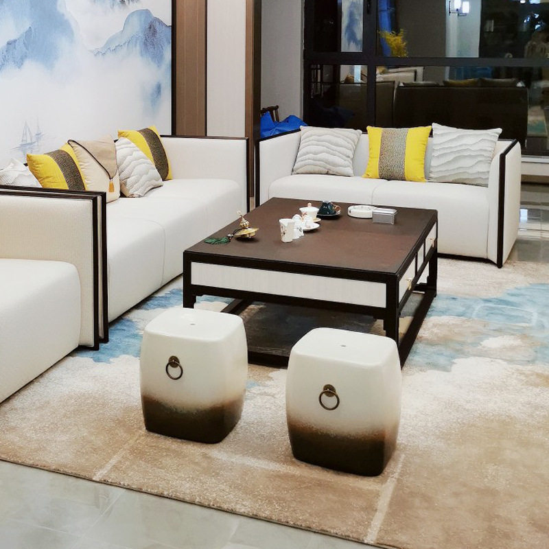 中式四方渐变陶瓷凳子复古圆墩花园鼓凳家居古筝坐墩软装陶艺凳,鲜花速递/花卉仿真/绿植园艺,其它园艺用品,淘宝优惠券,粉丝福利购,淘宝优惠卷