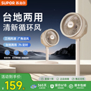 李佳琦直播间 苏泊尔空气循环扇家用卧室落地扇台地两用风扇