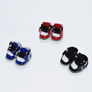 娃鞋10cm娃用运动鞋波鞋十厘米棉花娃娃拉17Pcm布布挂件公仔鞋子