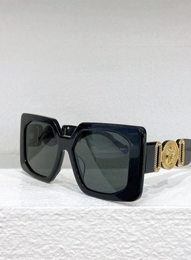 新款方形大框太阳眼镜女圆脸4478U时尚个性遮阳墨镜显瘦男黑白红