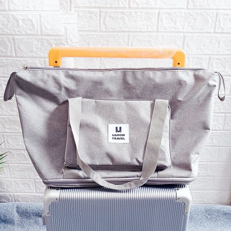 可折叠旅行包女短途手提超大容量健身包轻便待产收纳出差行李袋子,箱包皮具/热销女包/男包,旅行袋,淘宝优惠券,粉丝福利购,淘宝优惠卷