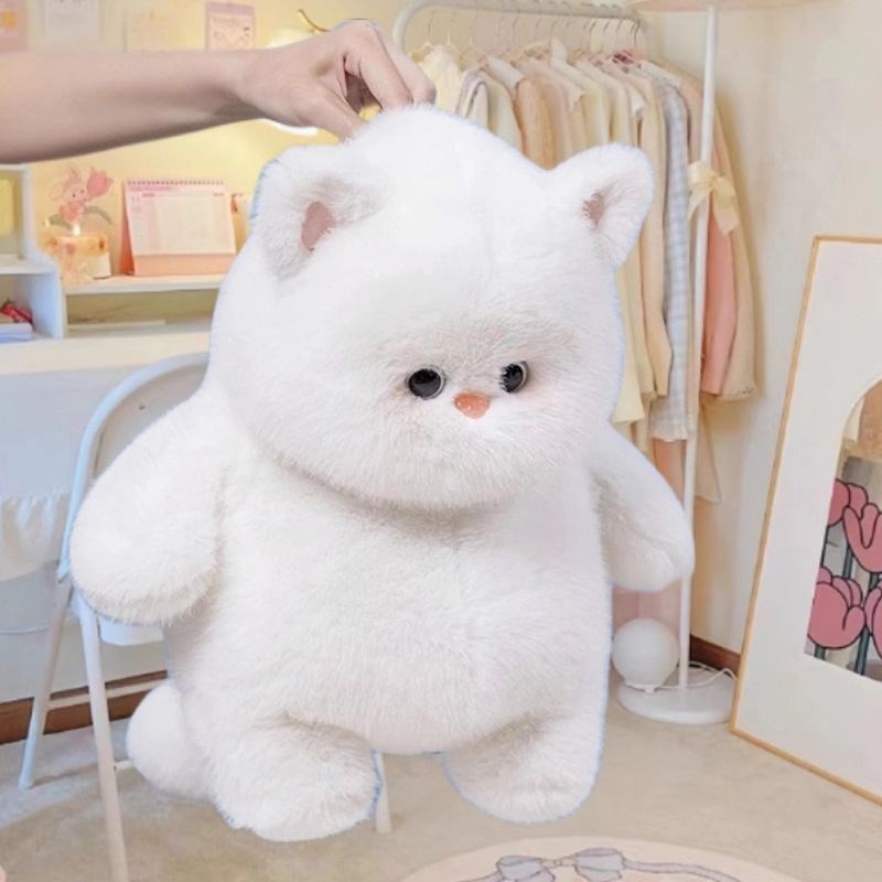 可爱猫咪玩偶抱枕女生睡觉专用喵它崽毛绒娃M娃公仔男女孩生日礼