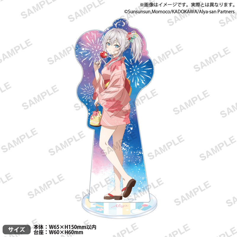 Bushiroad俄语艾莉同学 Summer Festival ver.立牌周边