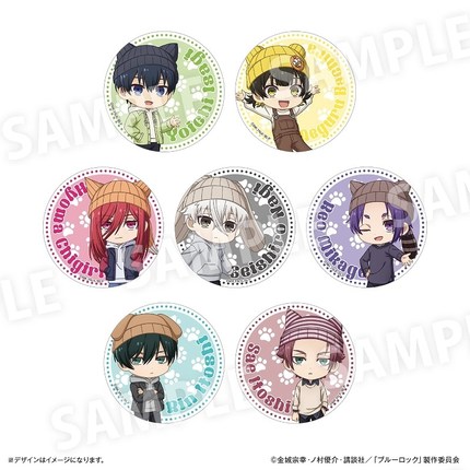 PROOF 蓝色禁区兽耳帽徽章盲抽【1盒7入】