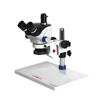 金卡思手机维修高清显微镜7-50倍体视显微镜三目显微镜可连续变倍